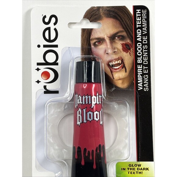 Vampire Teeth Glow in the Dark and Blood - Picture 5 of 9